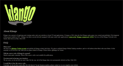 Desktop Screenshot of klango.net